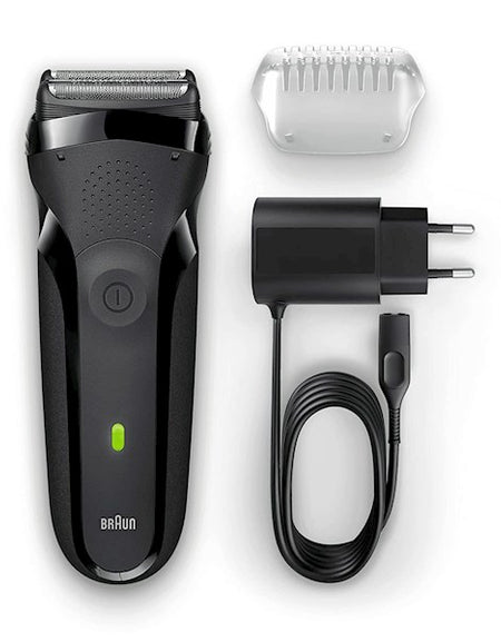 წვერსაპარსი Braun 300s Series 3, Electric Shaver, Black/