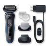 წვერსაპარსი Braun 50-B1620s Series 5, Electric Shaver, Blue/Black