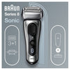 წვერსაპარსი Braun 8417s Series 8, Electric Shaver, Silver