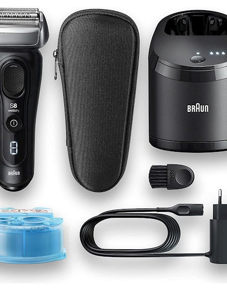 წვერსაპარსი Braun 8450cc Series 8, Electric Shaver, Black