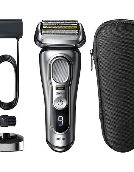 წვერსაპარსი Braun 9417s Series 9 Pro, Electric Shaver, Black/Silver