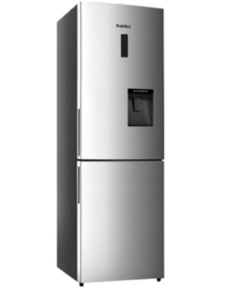 მაცივარი Franko FB-326NFDWDSS, 326L, A+, No Frost, Refrigerator, Silver
