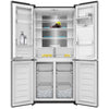 მაცივარი Franko FM-482NFDWDIS, 482L, A++, No Frost, Refrigerator, Black