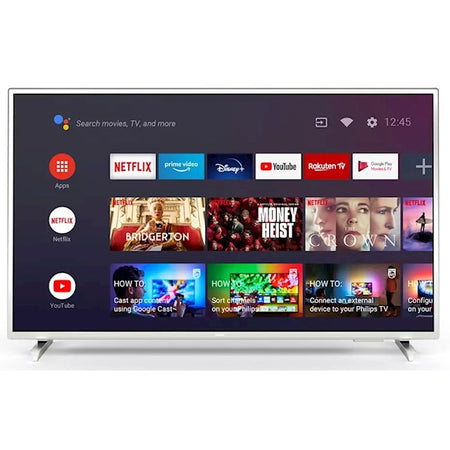 ტელევიზორი Philips 32PFS6906/12, 32", FHD, Smart TV, Android, HDMI, USB, CI, RJ-45, Wifi, BT, Silver