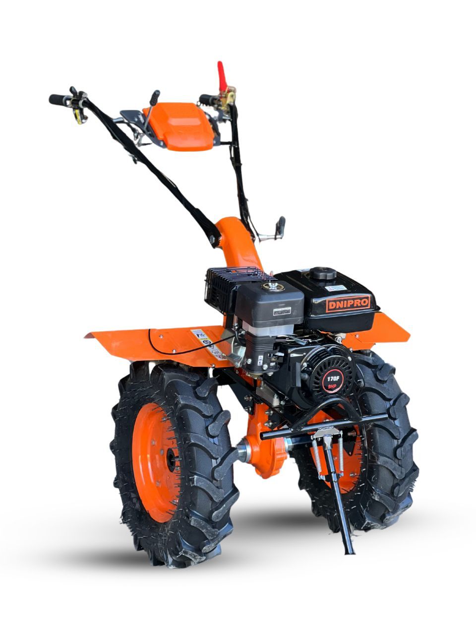 მოტობლოკი ბენზინზე - DNIPRO - 9 ცხენის ძალით მსხვილღერძიანი